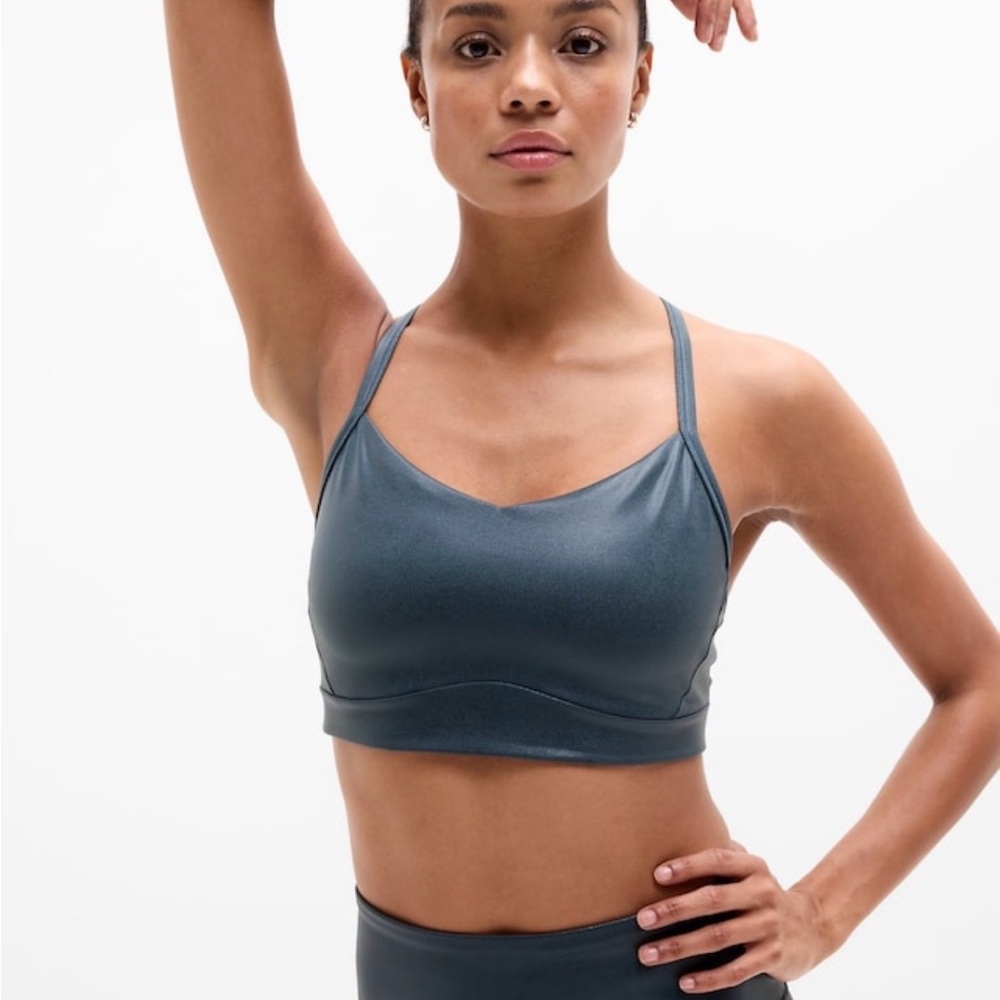 Athleta Vital Matte Foil Bra